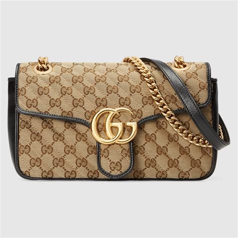 gucci novo gg monogram|Gucci gg emblem handbags.